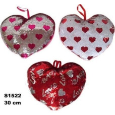 Sun-Day Serce cekinowe 30cm 3 ASST. 155863