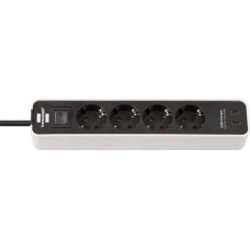 Brennenstuhl CORD EXT 4 SOCKET WITH 2 USB C 1.5M