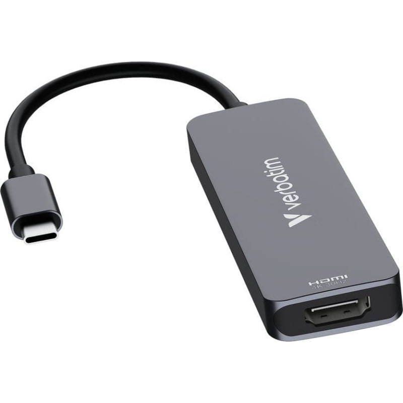 Verbatim Adapter Hub Verbatim USB-C/HDMI/USB-A     3.2/USB-A 2.0 aluminiowy 32155