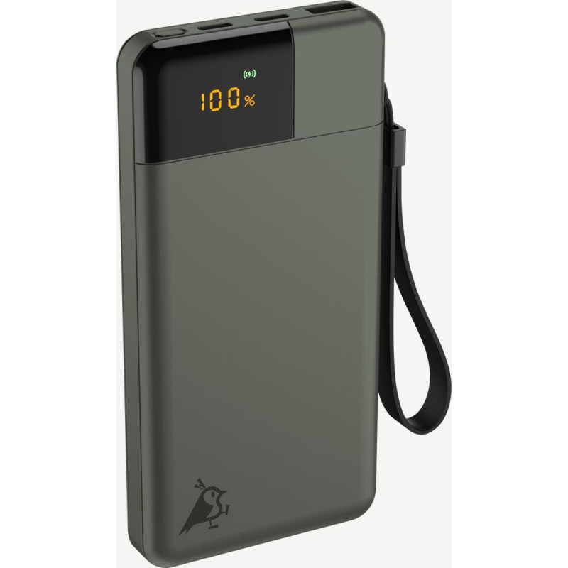 Rivacase Aqiila Powerbird B10 Powerbank 20W moss green 10.000 mAh