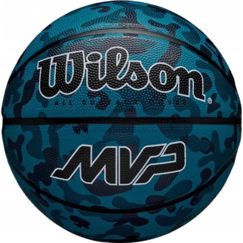 Wilson PIŁKA DO KOSZYKÓWKI WILSON MVP CAMO BSKT BLUE R.5