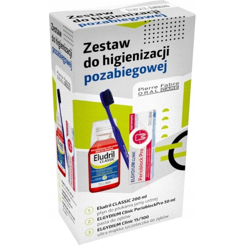 Elgydium OTC ELUDRIL ZESTAW DO HIGIENIZACJI