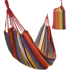 Saska Garden HAMAK OGRODOWY 1 OSOBOWY 200x80CM Z POKROWCEM 1064000