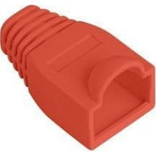 Lanberg LANBERG Osłonka na wtyk RJ45 czerwona 100 sztuk