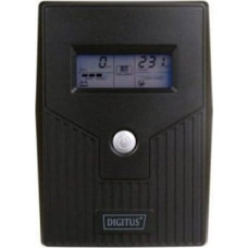 Digitus UPS Line-Ineractive LCD BASIC, 800VA/480W, 1x12V/9A, AVR, 2x Schuko CEE 7/3