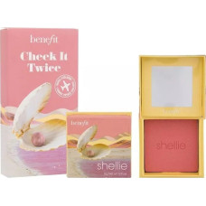 Benefit Cheek It Twice Zestaw róży do policzków shellie warm-seashell pink 2x6g 12g