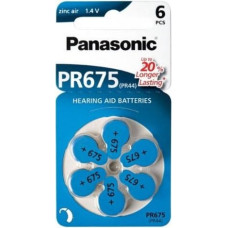Panasonic Bateria do aparatów słuchowych PR44 605mAh 6 szt.