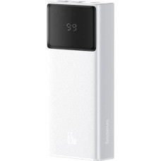 Baseus Powerbank Baseus OS-Baseus Star-Lord Digital Display Fast Charging Power Bank 20000mAh 65W Moon White（With Simple Series Charging Cable USB to Type-C 3A 0.3m White）