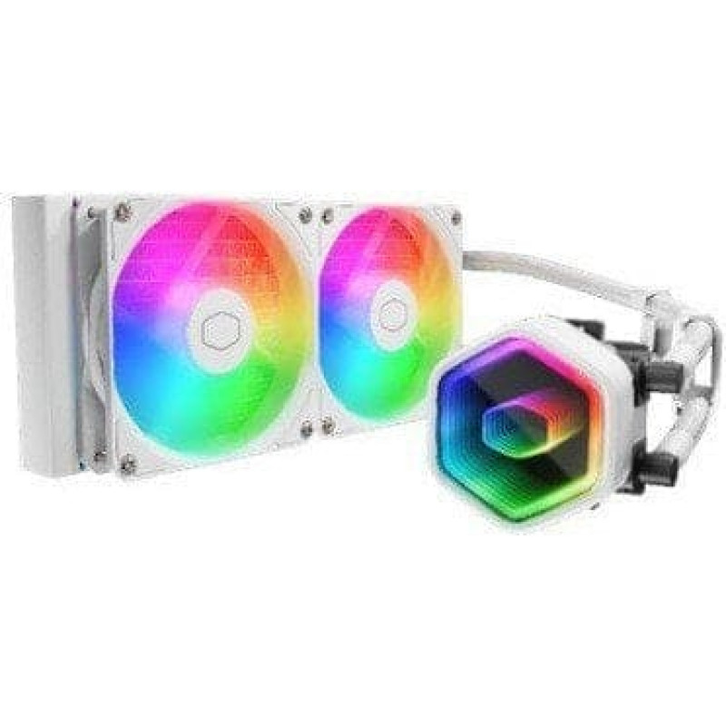 Cooler Master chłodzenie wodne MasterLiquid 240 Core II ARGB White