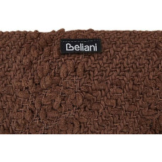 Beliani Koc VELLA Bawełna 150 x 200 cm Brązowy Lumarko!