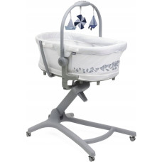Chicco Łóżeczko dziecięce wielofunkcyjne BABY HUG PRO 5w1 białe WHITE CREAM Chicco