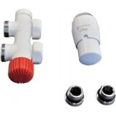 Varioterm Vario Term zestaw termostatyczny TWINS prosty biały błyszczący TSGS0206CFP