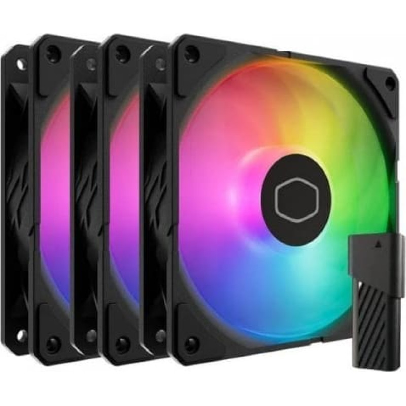 Cooler Master Wentylator SickleFlow Edge 120 ARGB 3-pack