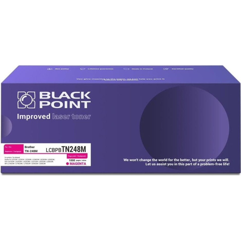 Black Point [LCBPBTN248M] Toner BP (Brother TN-248M)