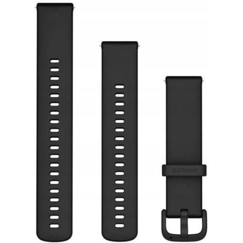 Garmin Schnellwechsel-Armband 20 mm Silikon. Schwarz