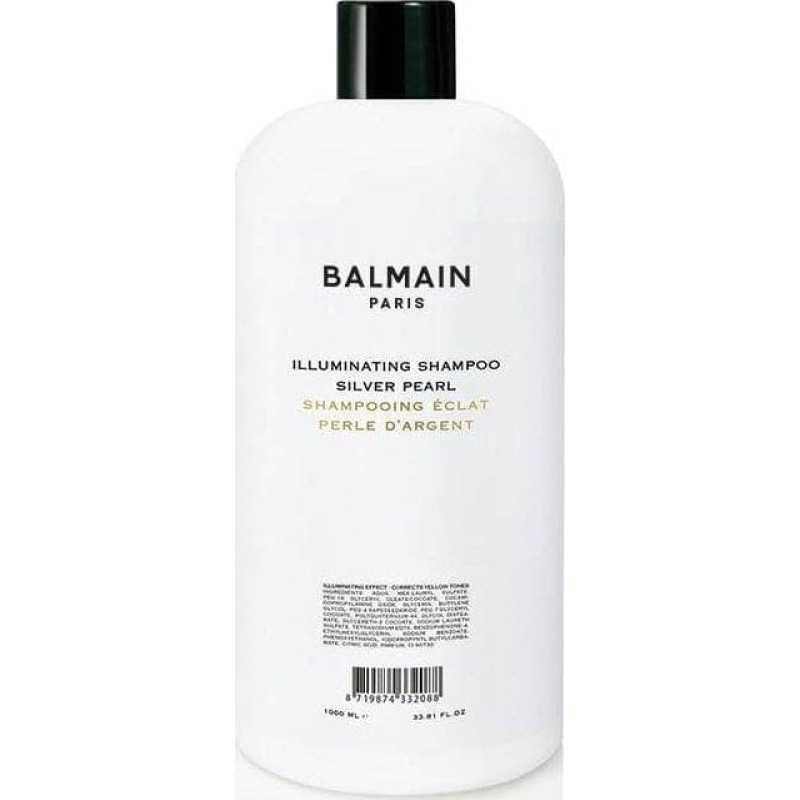 Noname BALMAIN_Illuminating Shampoo Silver Pearl szampon korygujący odcień do włosów blond i siwych 1000ml