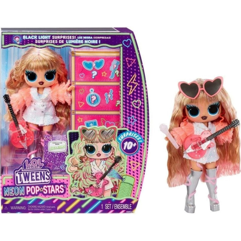 MGA Lalka L.O.L. Surprise Tweens Neon Pop Stars Thea