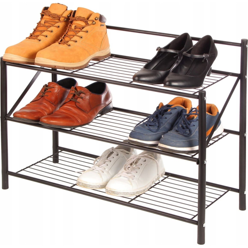Brunbeste PÓŁKA REGAŁ STOJAK NA BUTY 65 X 25 X 54 CM BRUNBESTE BB-3392