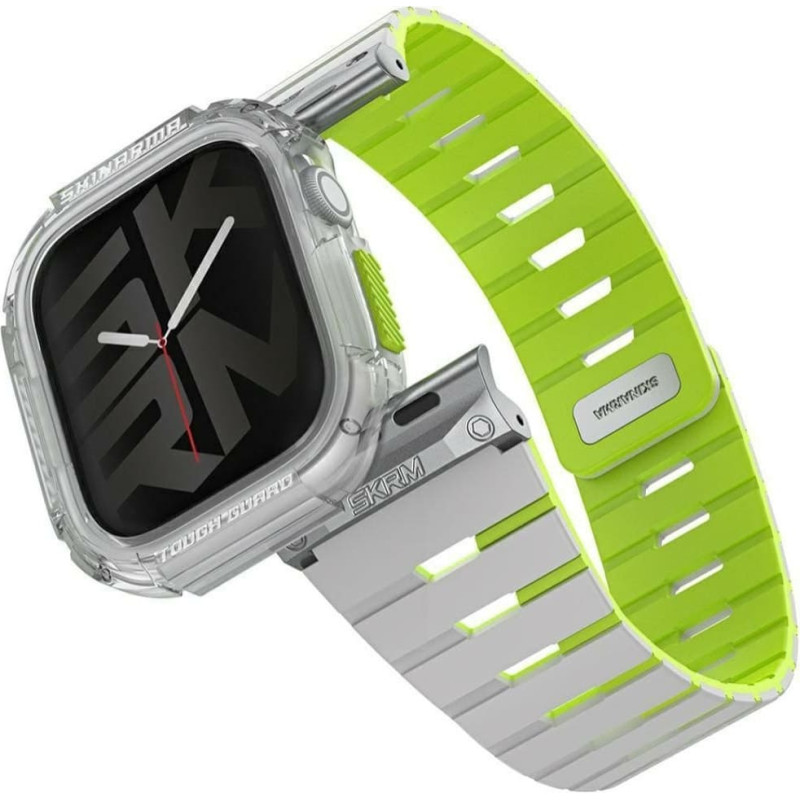 Skinarma Pasek+etui Skinarma Gemini do Apple      Watch 42mm niteglow