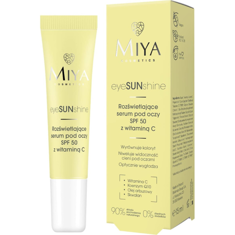 Miya eyeSUNshine Serum pod oczy SPF 50 15 ml