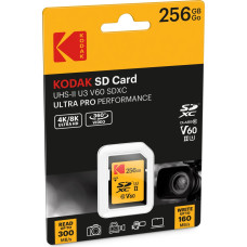Kodak SD 256GB UHS-II U3 V60 Ultra Pro