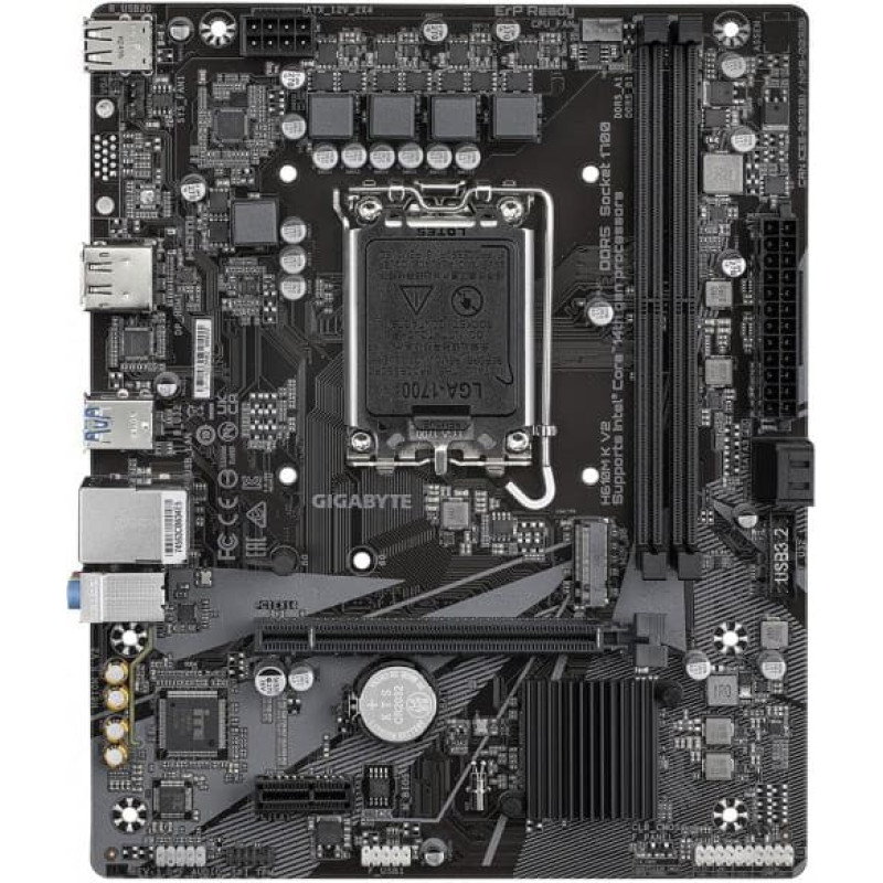 Gigabyte H610M K V2                  (H610,S1700,mATX,DDR5)