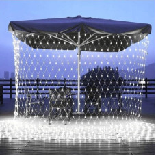 OEM Sieć / Kurtyna Ledowa (240 lampek LED) 3m x 3m, COLD WHITE / ZIMNY BIAŁY