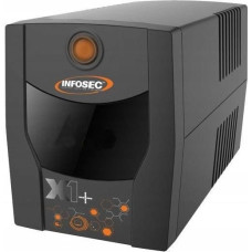 Infosec Zasilacz awaryjny UPS 1000VA 500W 9Ah 4x IEC C13