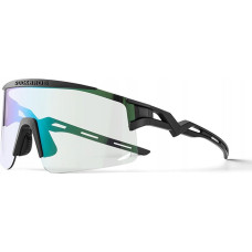 Rockbros Okulary rowerowe Rockbros fotochromowe, z ochroną UV i wkładką korekcyjną - czarne