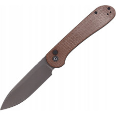 Civivi Nóż CIVIVI Button Lock Elementum Brown Micarta