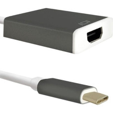 Qoltec Adapter USB Qoltec USB-C - HDMI Czarny  (50427)