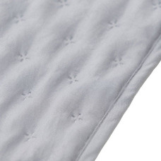 Domoletti BEDSPREAD SOLID WASHED GREY 220X220 CM