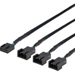 Deltaco DELTACO splitter för PWM-fläktar, 4-pi