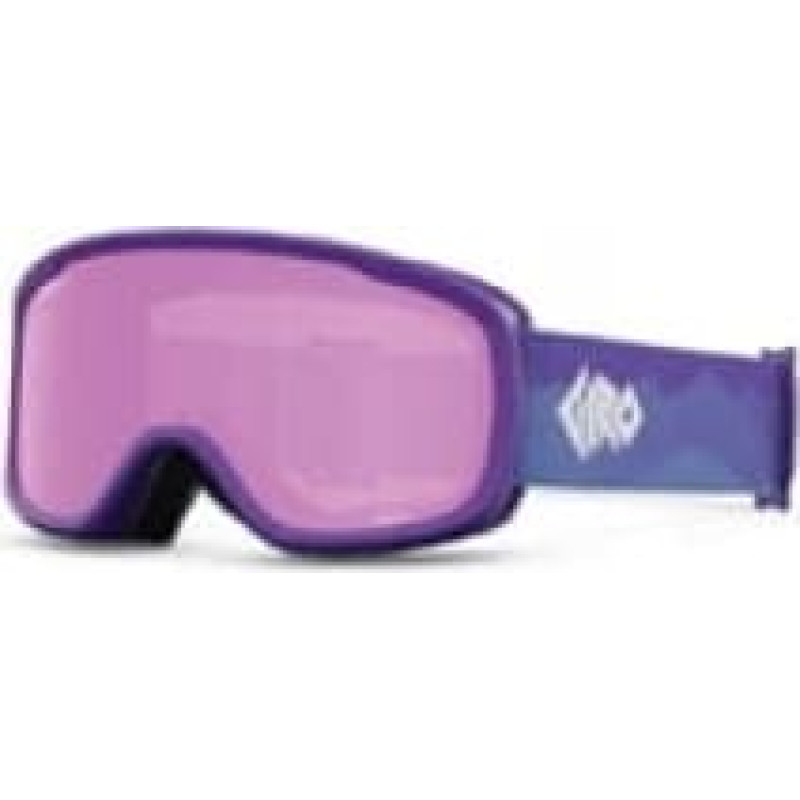 Giro Gogle zimowe juniorskie GIRO BUSTER PURPLE LINTICULAR (Szyba lustrzana kolorowa AMBER PINK 19-42% S2) (NEW 2024/2025)