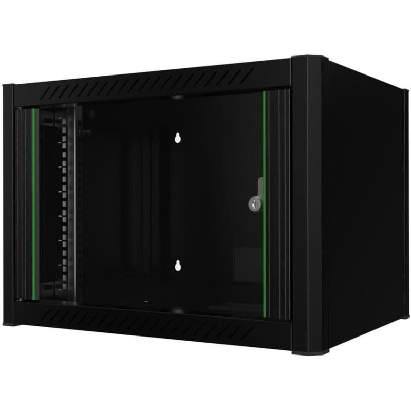 Molex Pn Lanview RWM06U45BL stojak 6U Szafa wisząca Czarny