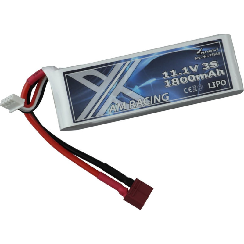 Amewi Zubehör LiPo Akku 3S 11,1V 1800mAh 40C/80C Softcase DE