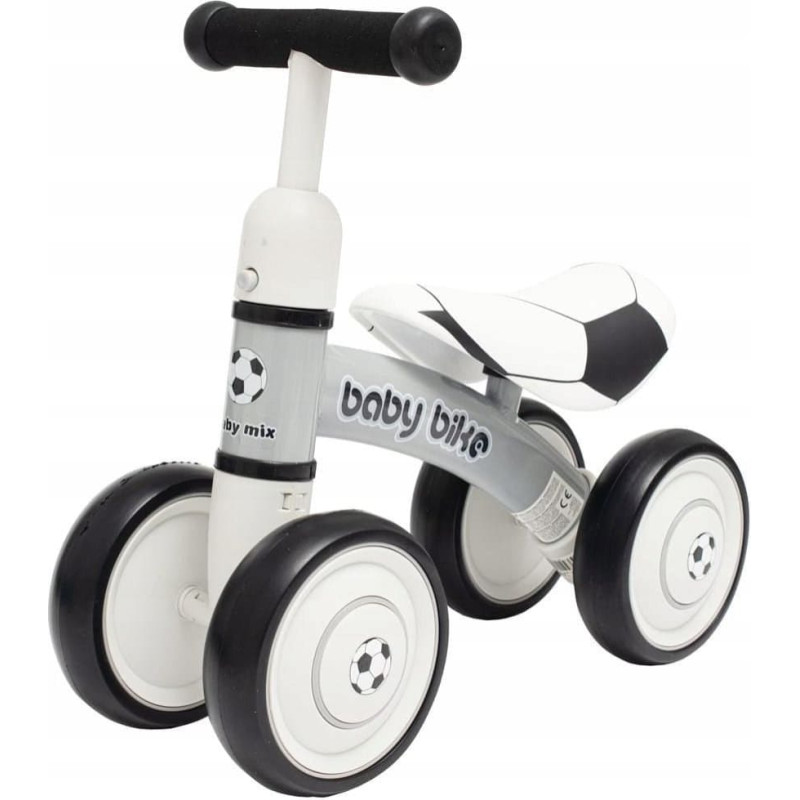 Polesie BM JEŹDZIK BIKE FOOTBALL CZARNO BIAŁY 8596164124369