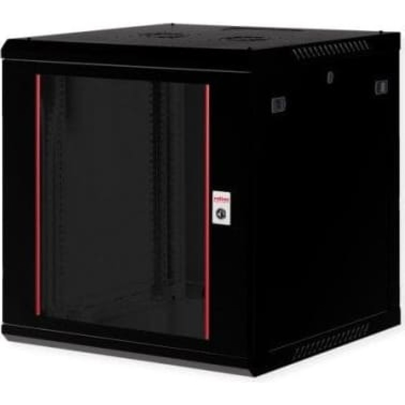 Roline Wandgeh�use Basic Plus 48,26cm 19-Zoll 12HE 600x600 BxT schwarz