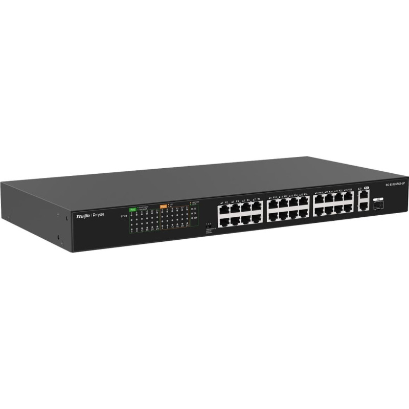 Reyee SWITCH POE RG-ES126FGS-LP 24-PORTOWY REYEE