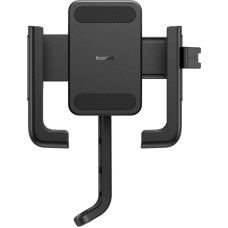 Baseus uchwyt rowerowy GoTrip Series Bike Phone Mount Rearview Mirror Version Cluster czarny