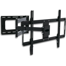 Manhattan TECHLY Wandhalterung fuer LCD TV 81,28cm bis 177,80cm Tragklast bis 45Kg Slim Schwarz Ausziehbarer Arm bis zu 688mm