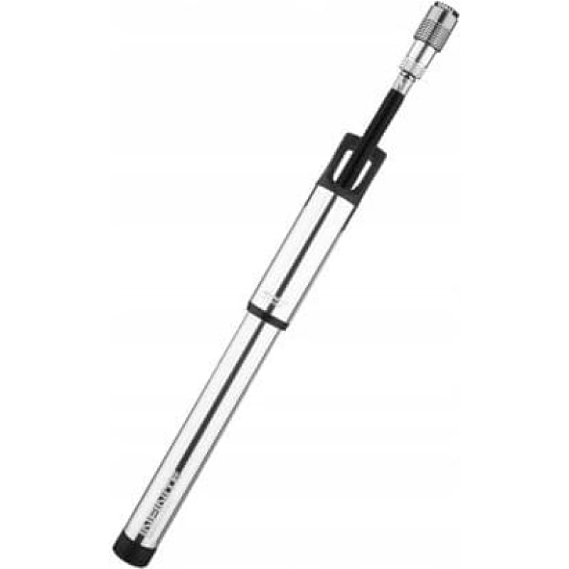 Lezyne Pompka ręczna BIRZMAN Infinite Apogee MTB (Presta/Schrader), 90psi/6.2bar, Długość 255mm, CNC, Grafitowa (NEW)