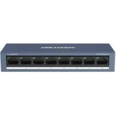 Hikvision Pro Series DS-3E0108-O łącza sieciowe Nie zarządzany Fast Ethernet (10/100) Szary