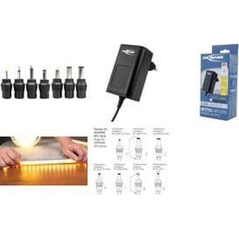 Ansmann APS 1000 Universalnetzteil (schwarz)