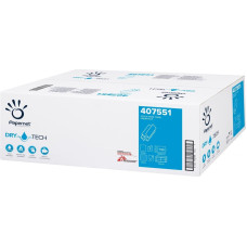 Papernet Håndklædeark Papernet Z-fold 2-lag 20.3x24x8 cm Nyfiber,20 pk x 130 stk/krt
