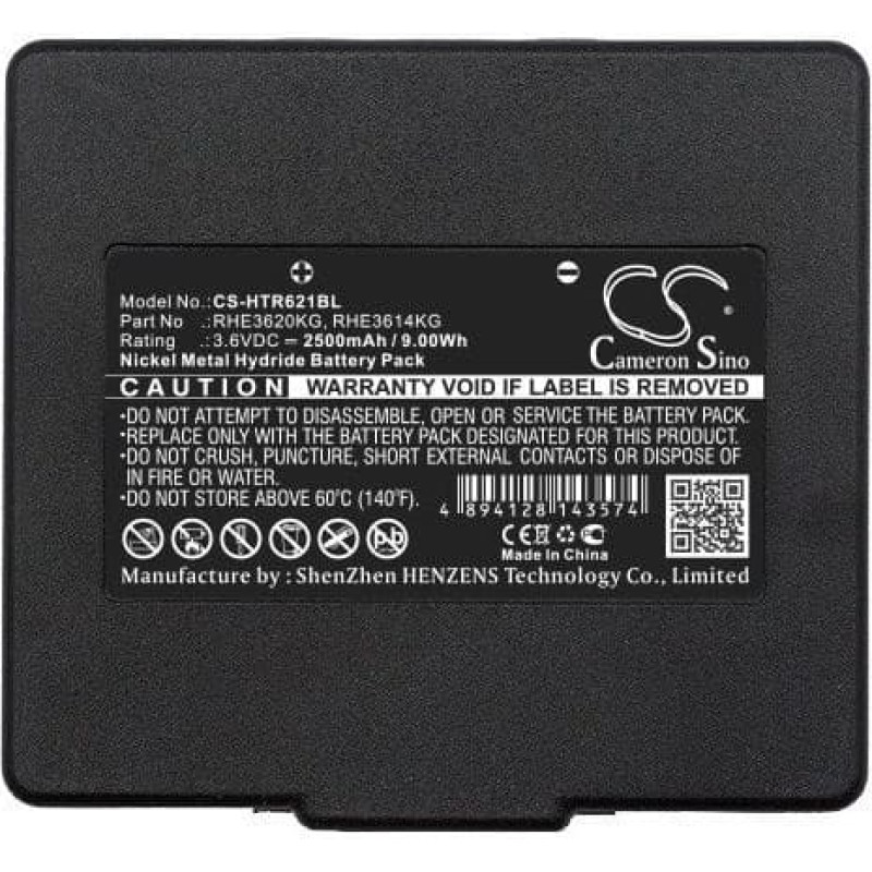 Rayovac Bateria do Hetronic Mini 68300900 3,6V2500mAh