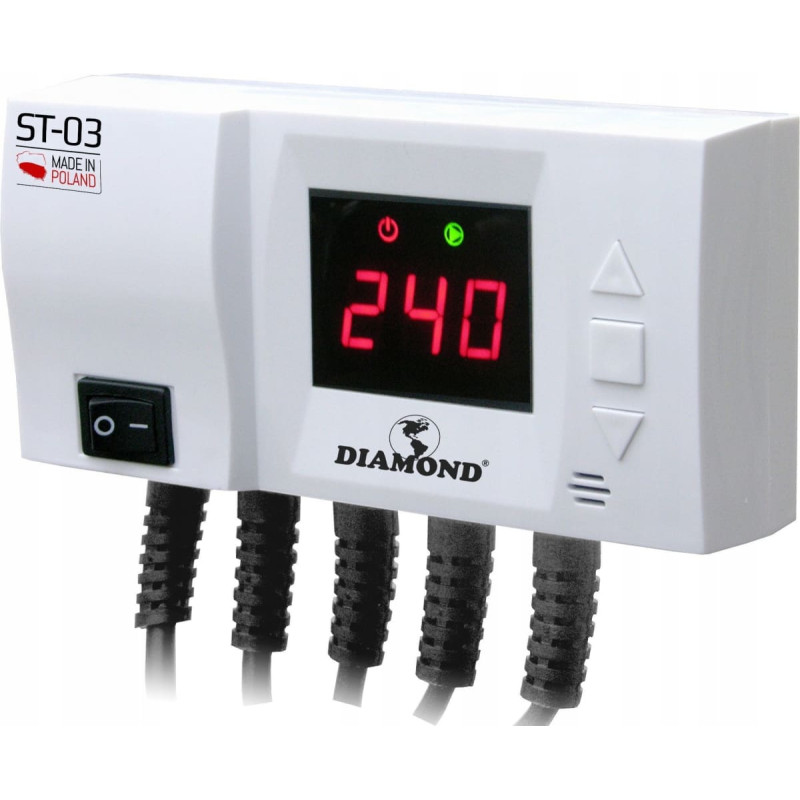 Diamond sterownik pompy C.O. oraz C.W.U. LED 230V ST-03