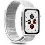 Puro PURO Apple Watch Band - Nylonowy pasek do Apple Watch 42 / 44 mm (Biały)