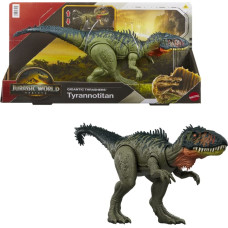 Mattel Figurka Mattel Jurassic World Rebirth Tyranotytan Dinozaur Gigantyczny atak Figurka dinozaura (JCL75)