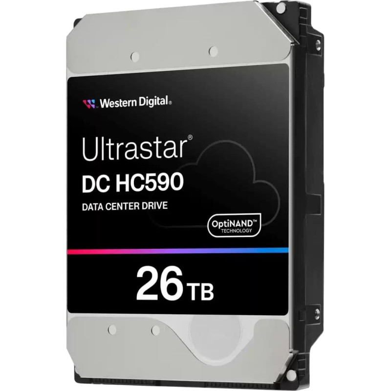 WD Ultrastar DC HC590 0F65672 - Festplatte - Datencenter - verschlusselt - 26 TB - intern - 3.5